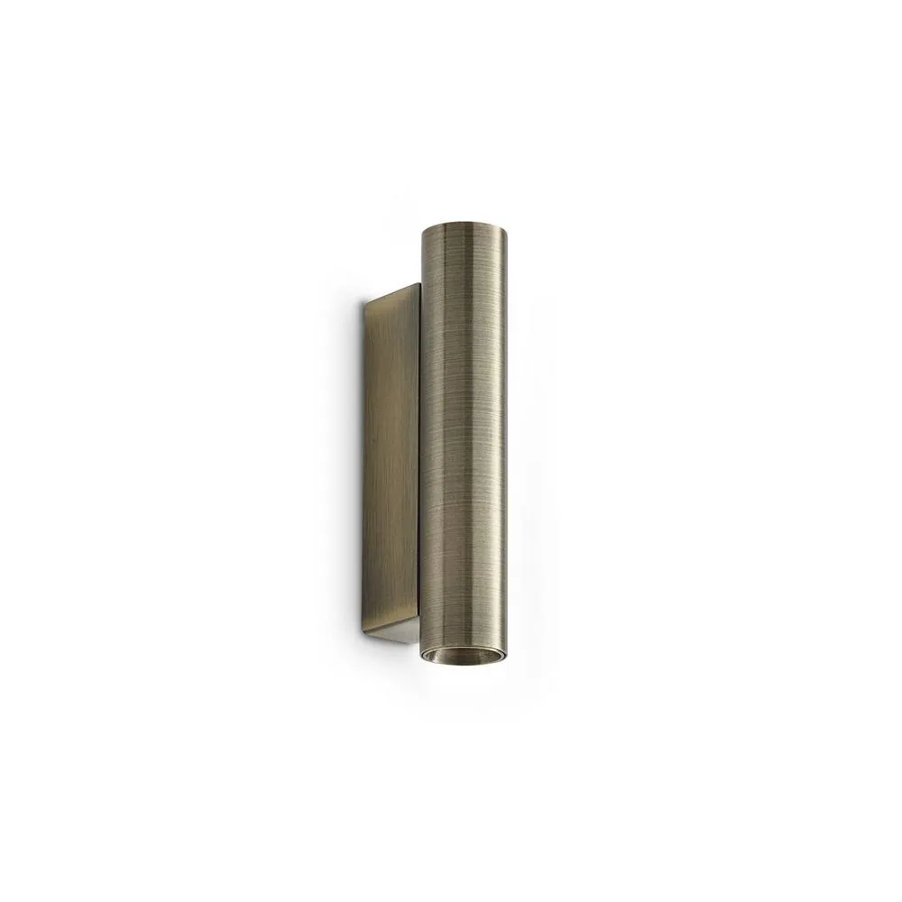 Netlighting Look 15cm Up & Down Wall Lamp Brass 2x LED 900lm 3000K in Bronze
