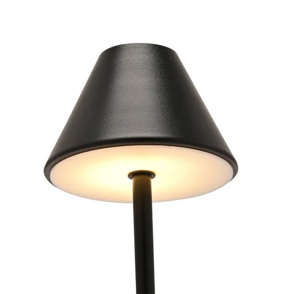 Hestia Thin Stem Rechargeable Colour Changing LED Touch Table Lamp 3