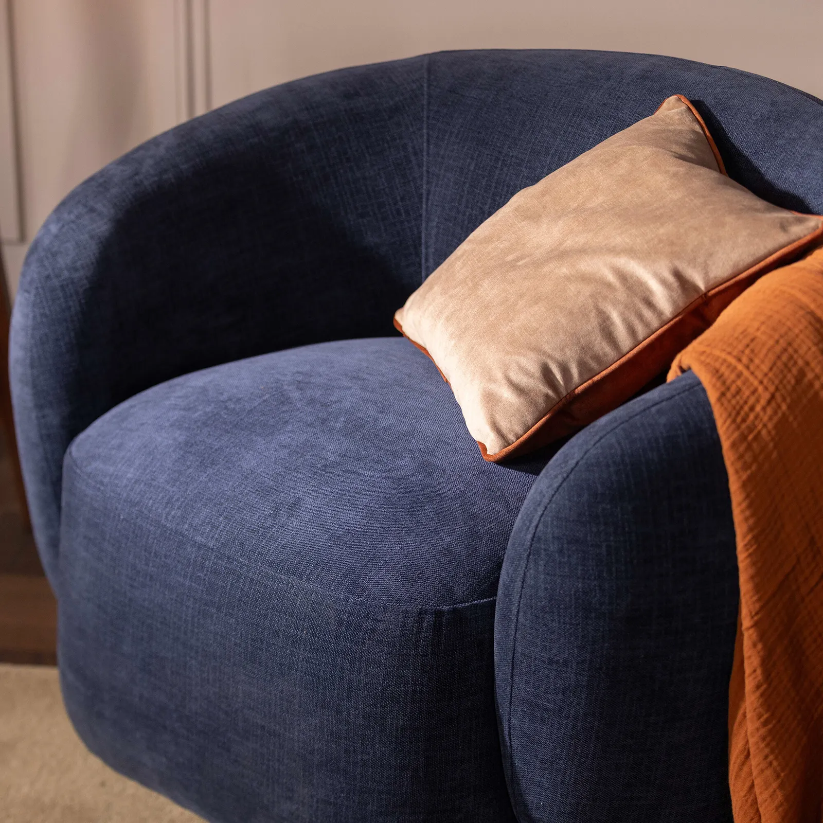 Arles Armchair, Blue Fabric | Barker & Stonehouse 6