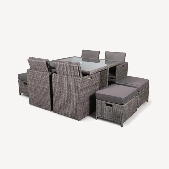 Paris 8 Seater Cube Dining Set 2