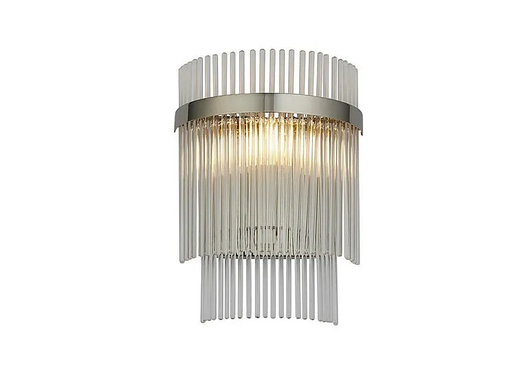Marietta 1 Light Wall Light - Nickel