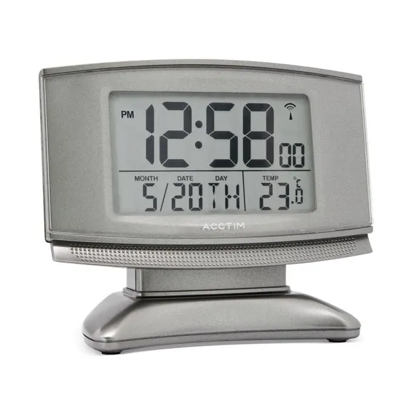 Acctim Cuba Silent Digital Alarm Clock 5