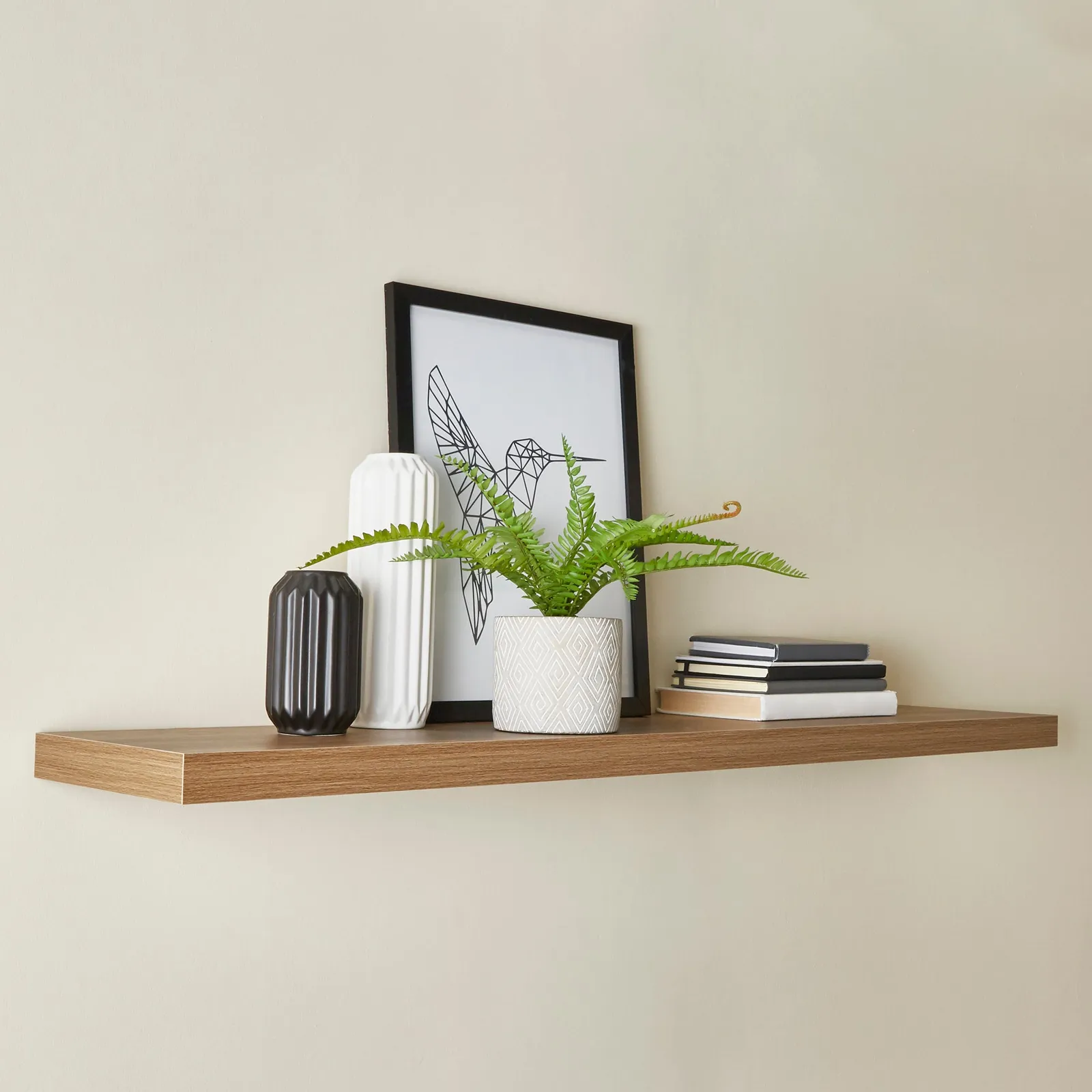 Fulton Pine Floating Shelf 1