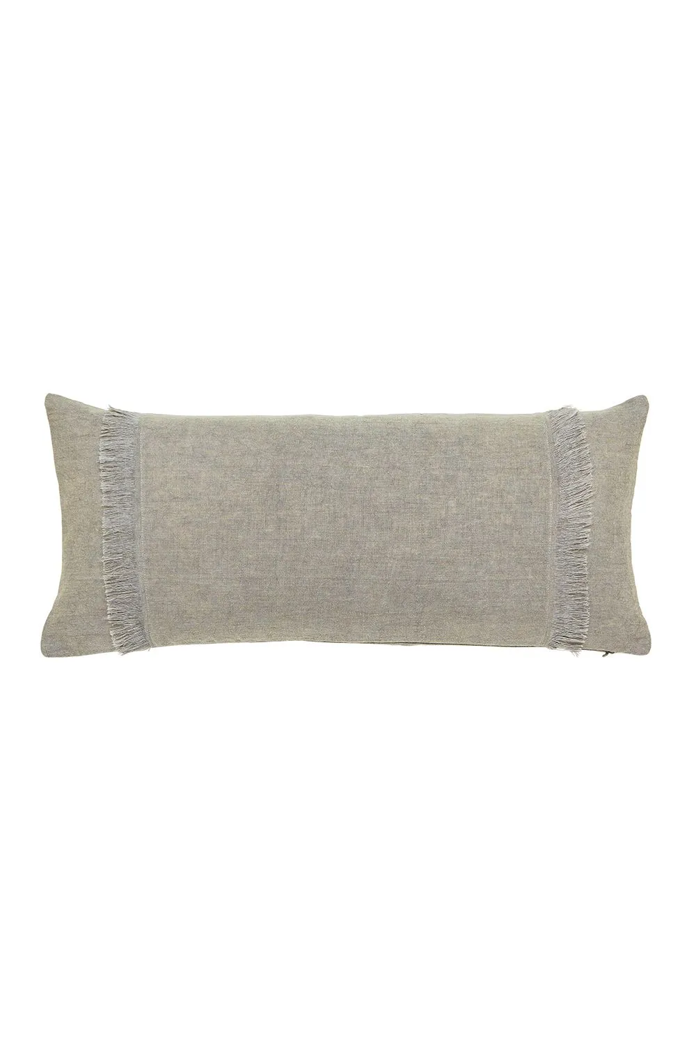 Murmur 'Lir' Linen Cushion in Grey