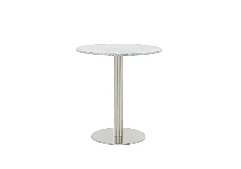 Helsinki Round Dining Table - 60-cm - Carrara Marble