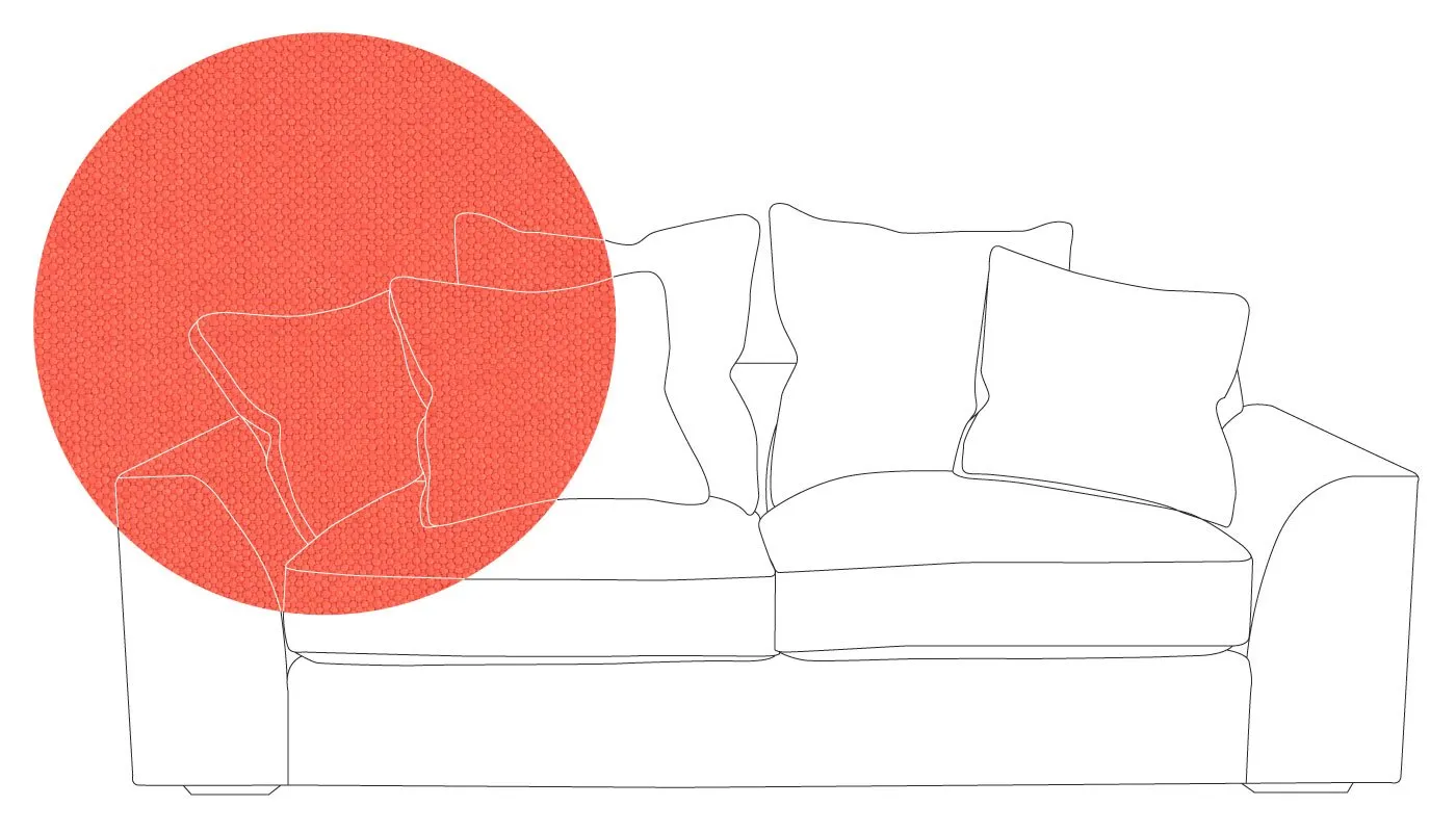 Heal's Cumulus 4 Seater Sofa In Linen Grenadine With