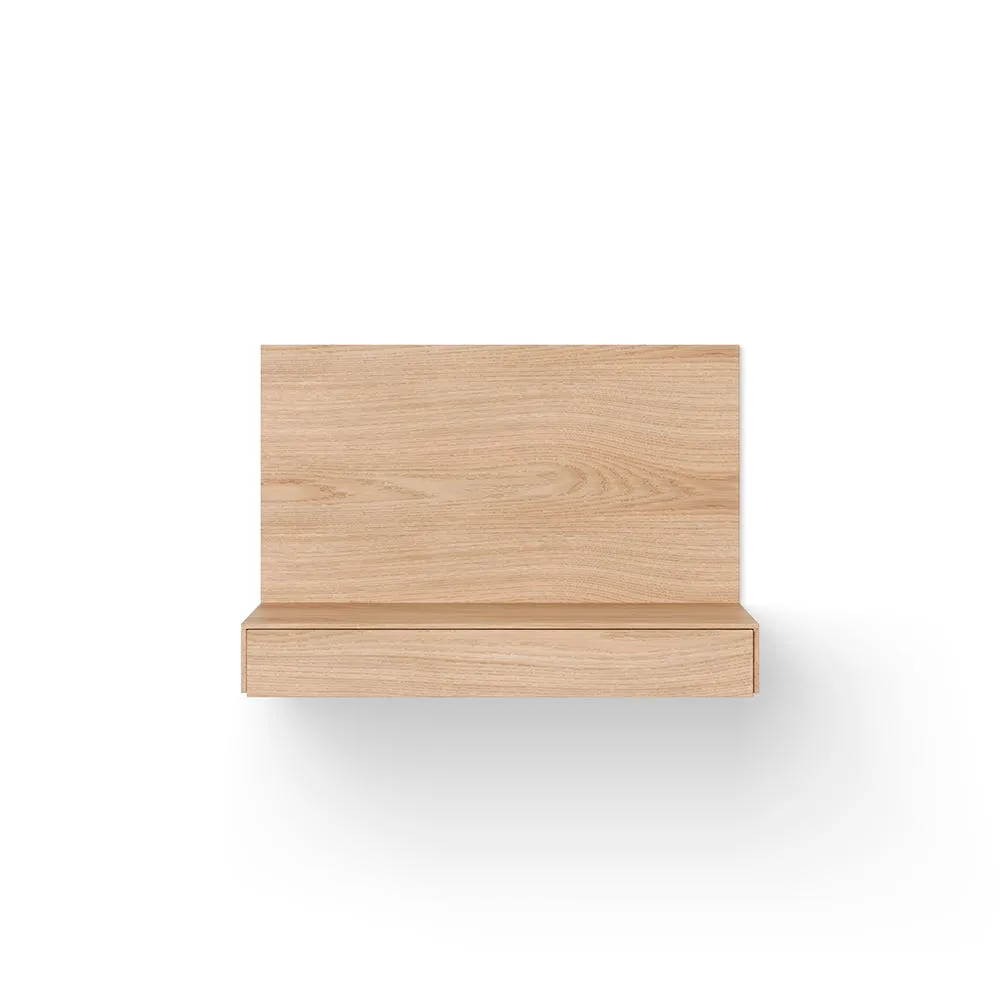 New Works Tana Wall Mounted Desk Oak 2