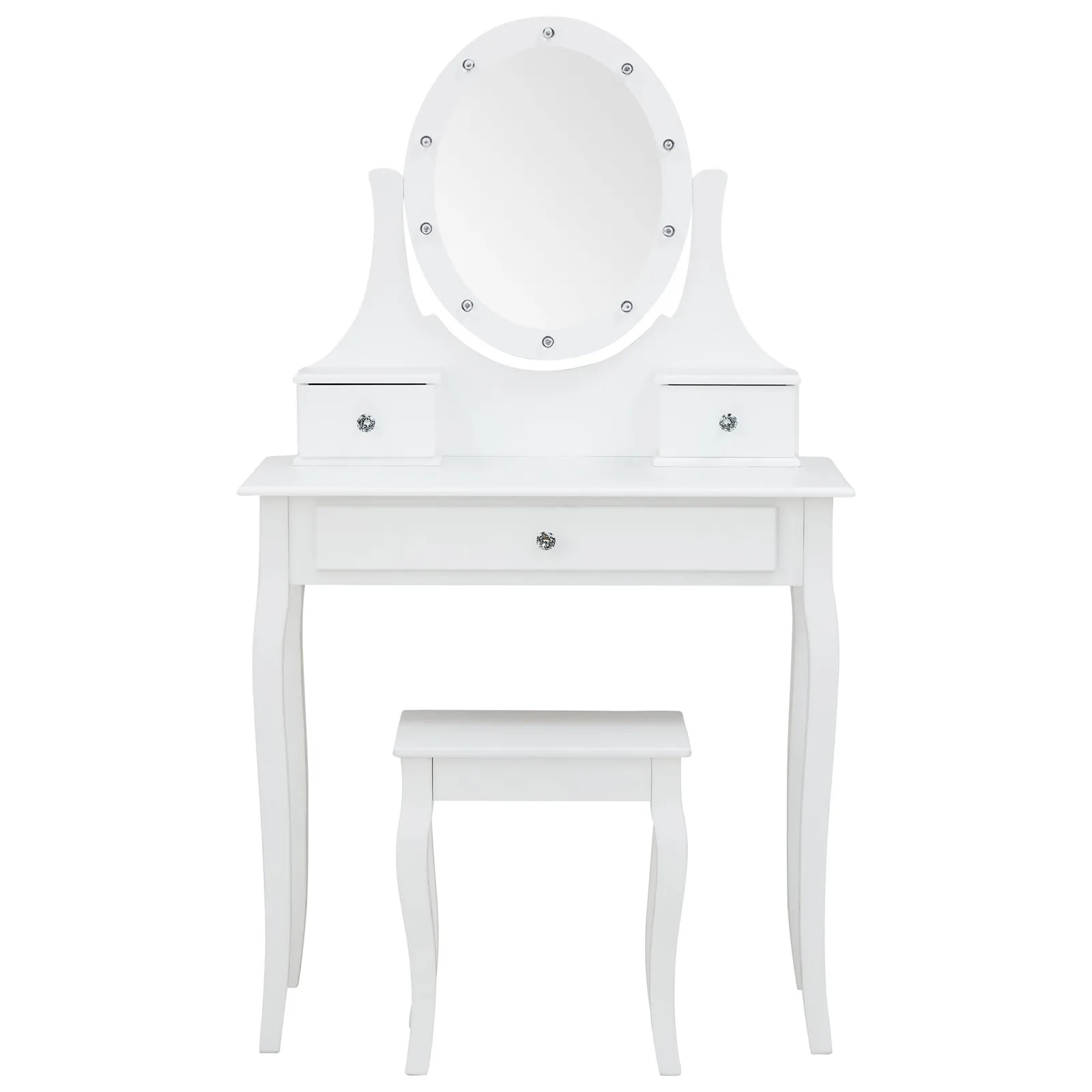 Grace LED Dressing Table White