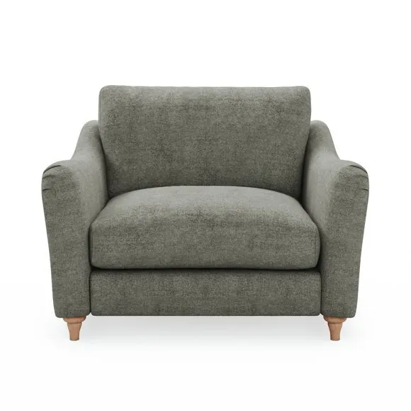 Hattie Tonal Plush Chenille Snuggle Sofa 2