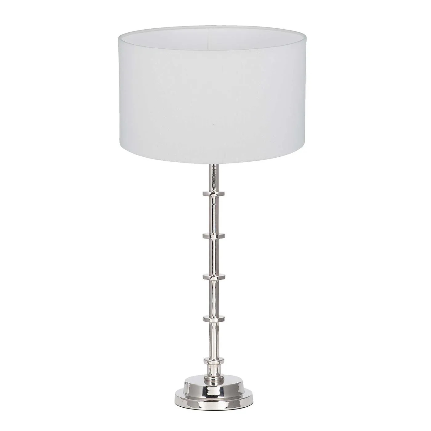 Silver Tier Table Lamp