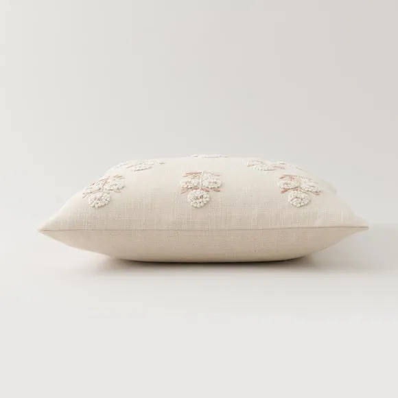 French Knot Floral Cushion Cover 4