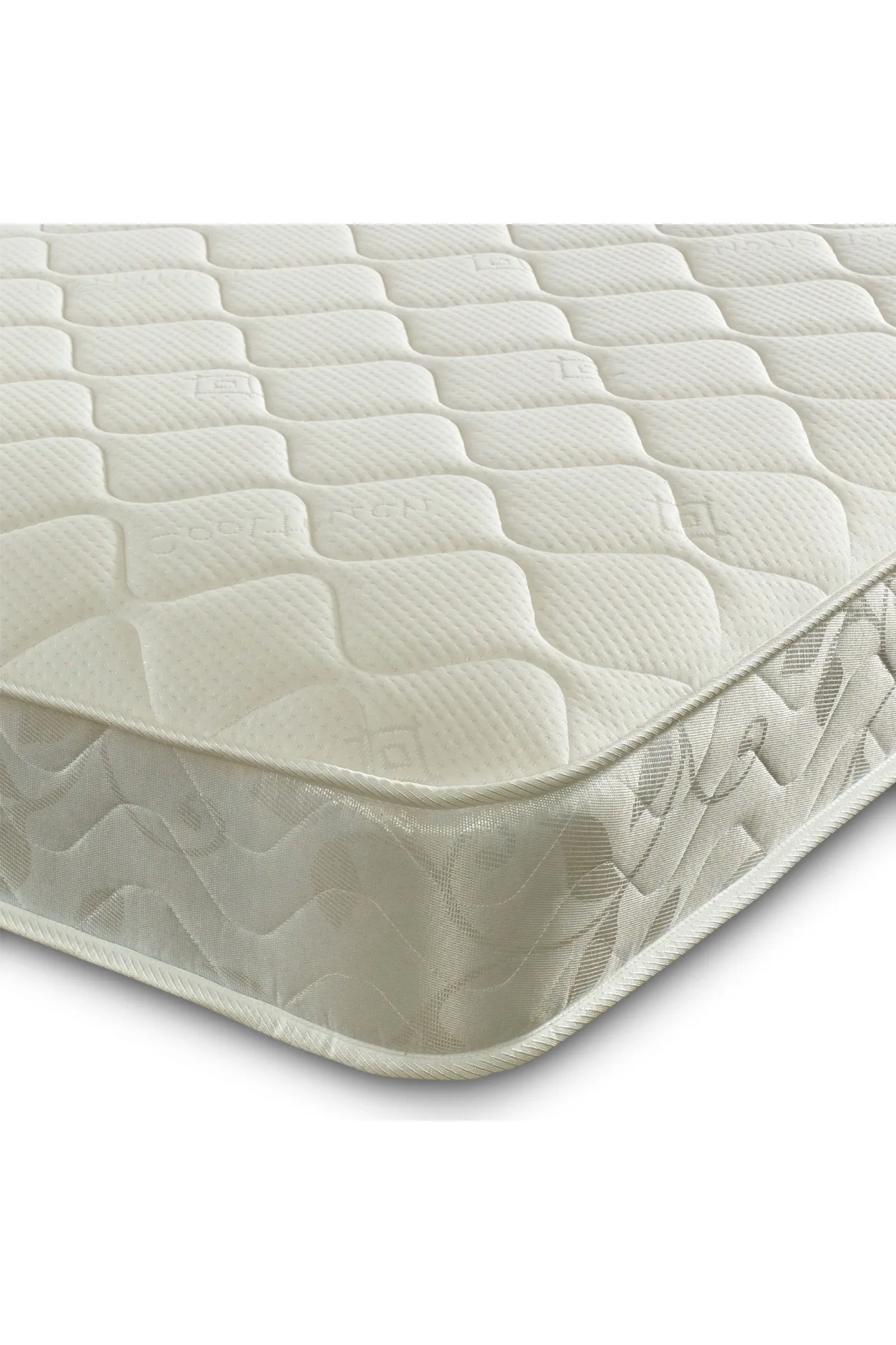eXtreme Comfort Ltd CoolTouch Essentials 18cm Spring Mattress Soft Feel in White 3