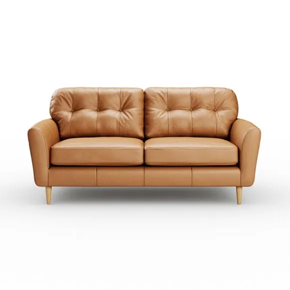 Sven Vintage Leather 3 Seater Sofa 6