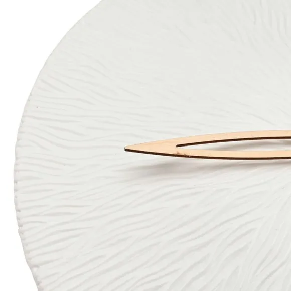 Interval Textured Porcelain Wall Clock 4