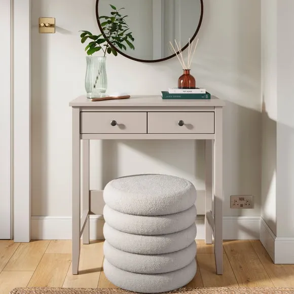 Lynton 2 Drawer Compact Dressing Table