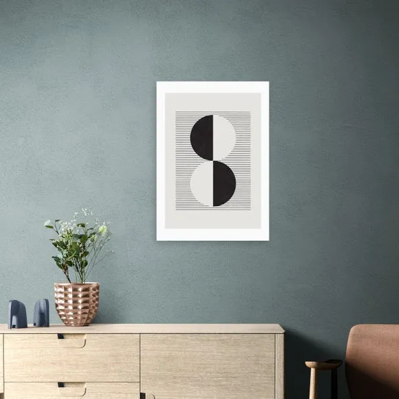 East End Prints Abstract Circles Print 1