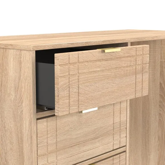 Darlton 4 Drawer Desk 6