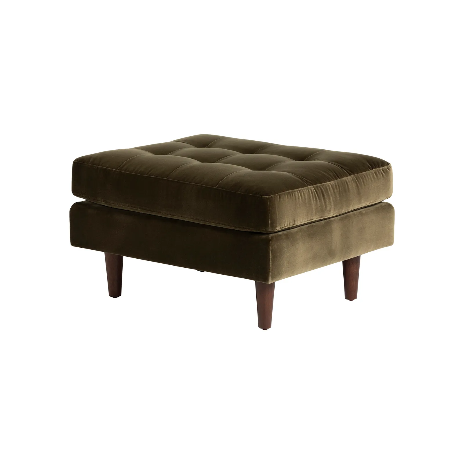 Hemingway Ottoman, Green Velvet | Barker & Stonehouse 6