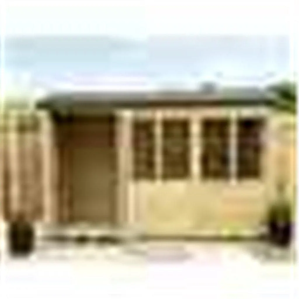 Marlborough 9 x 26 Reverse Pressure Treated Apex Summerhouse with Short Windows in Natural 4