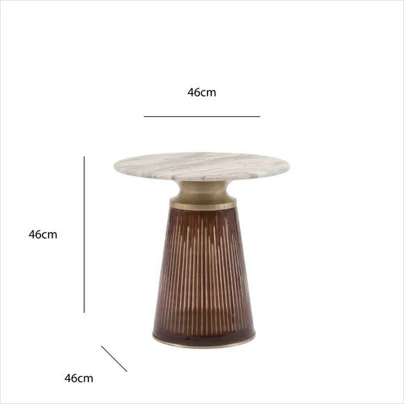 Seville Marble Side Table 6