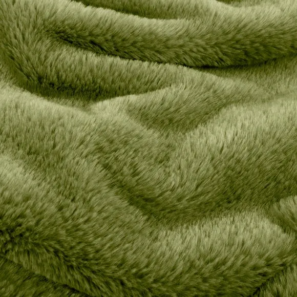 Furn. Kallu Faux Fur Throw Blanket 3