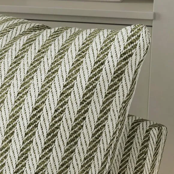 Nelson Churchgate Herringbone Stripe Occasional Armchair 4