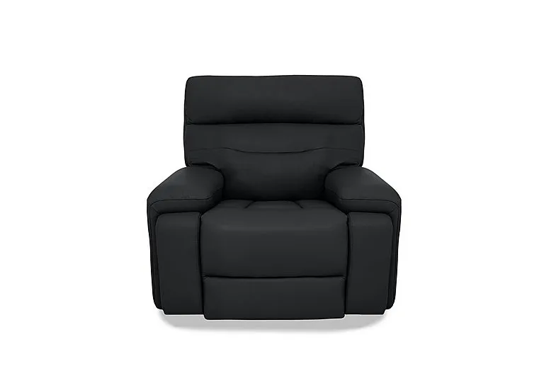 Cinemax Leather Chair - Natural Black Mica