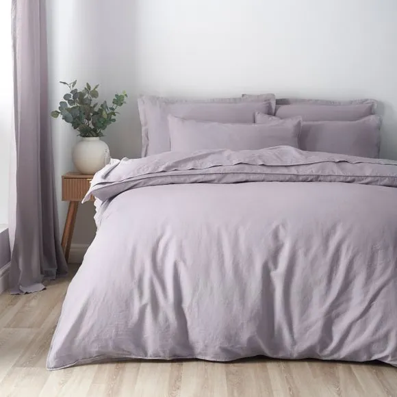 Cotton Linen Duvet Cover & Pillowcase Set 1