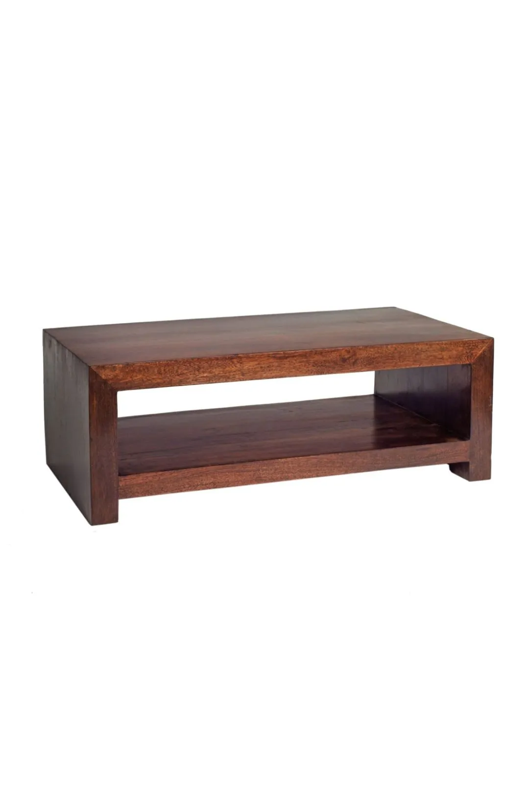 IH Design Duvid Mango Contemporary Coffee Table Large in Brown 3