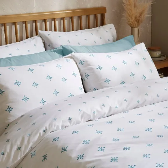 Zarah Motif 100% Cotton Standard Pillowcase Pair 4
