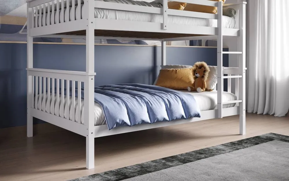 Flair Tetrad Bunk Bed in White 4