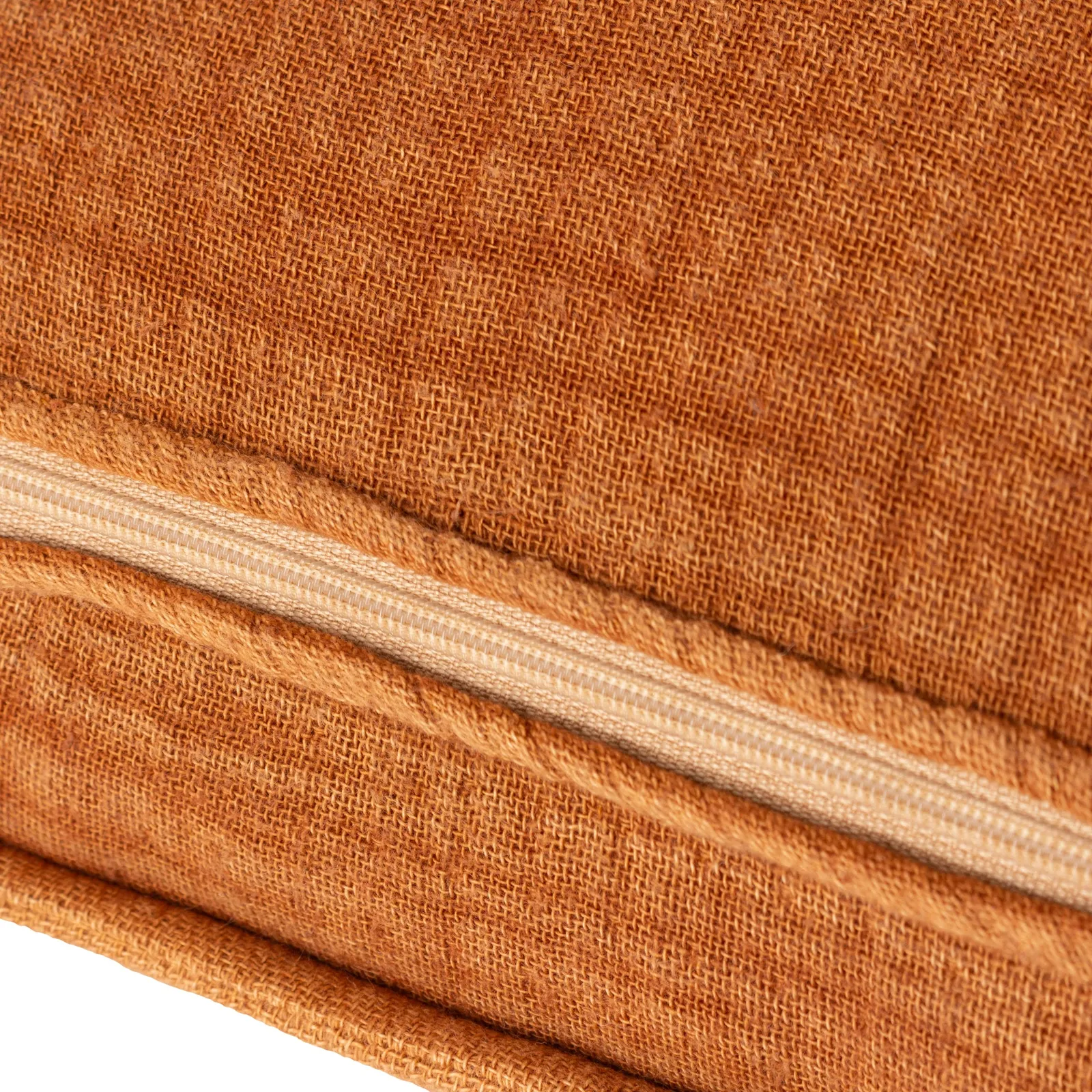 Yard Ribble 100% Cotton Acid Wash Cushion in Brown 6