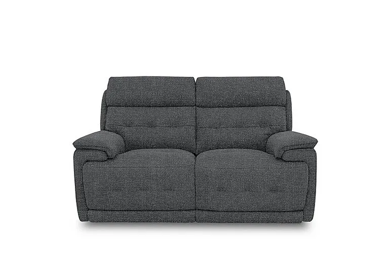 Brescia Fabric 2 Seater Sofa - Ash