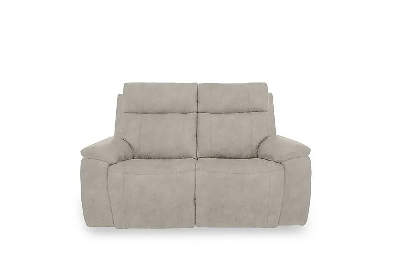 Aero Fabric 2 Seater Power Recliner Sofa with Power Headrests - Marble Cream