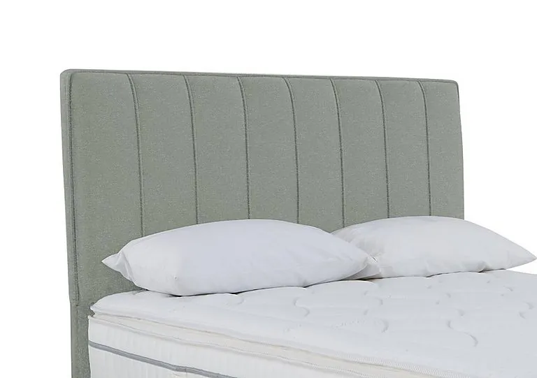Daniel Floor Standing Headboard - Single - Tweed Mint
