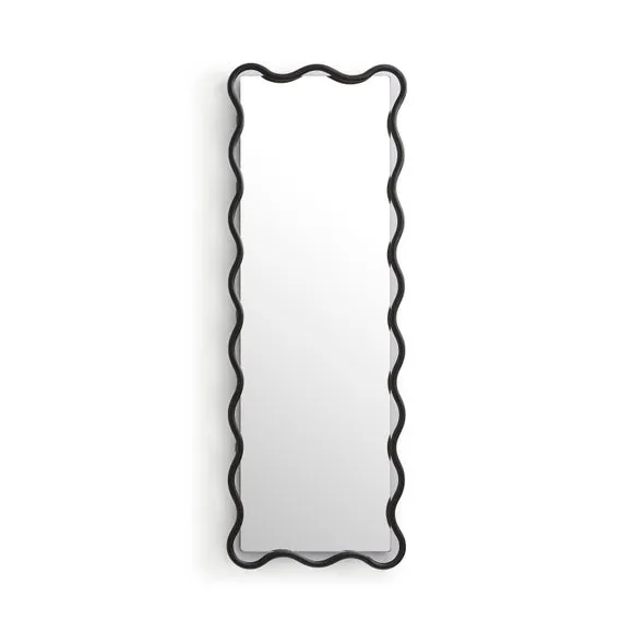 Wiggle Rectangle Full Length Wall Mirror 3