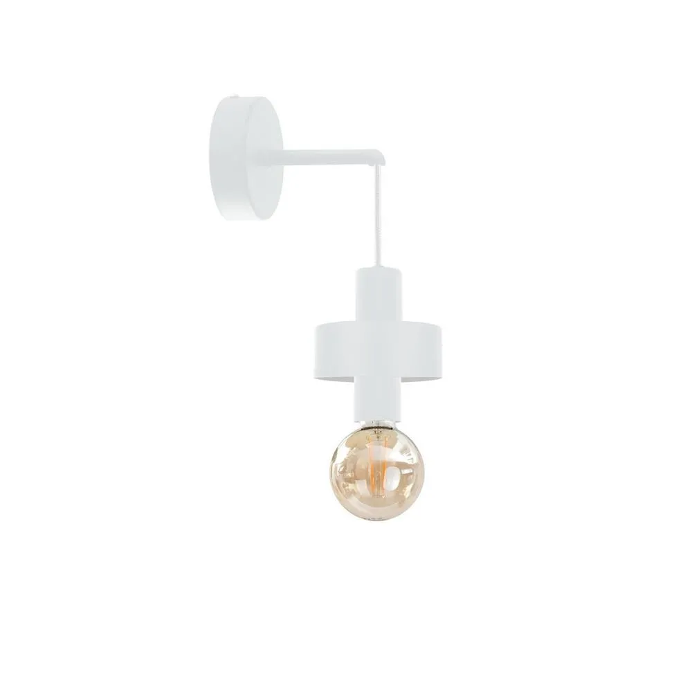 Netlighting Unica Wall Lamp White 12cm 1x E27