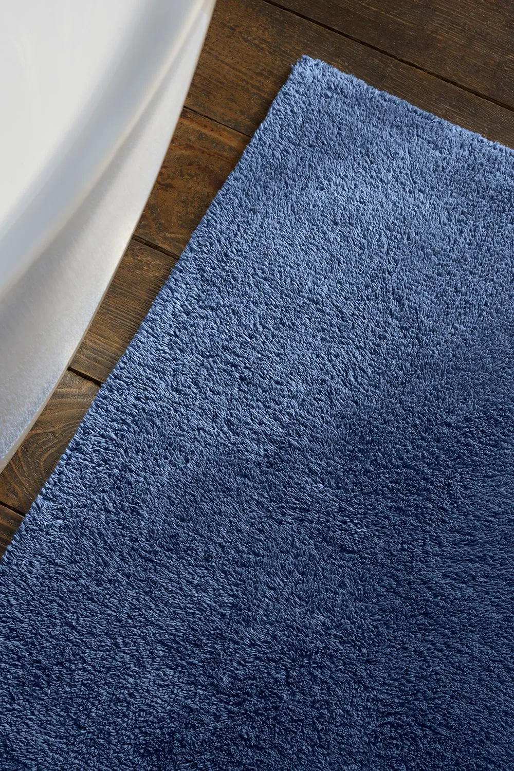 CHRISTY Reversible Hygro Luxury 100% Cotton 1800GSM Bath Rugs in Mid Blue 2