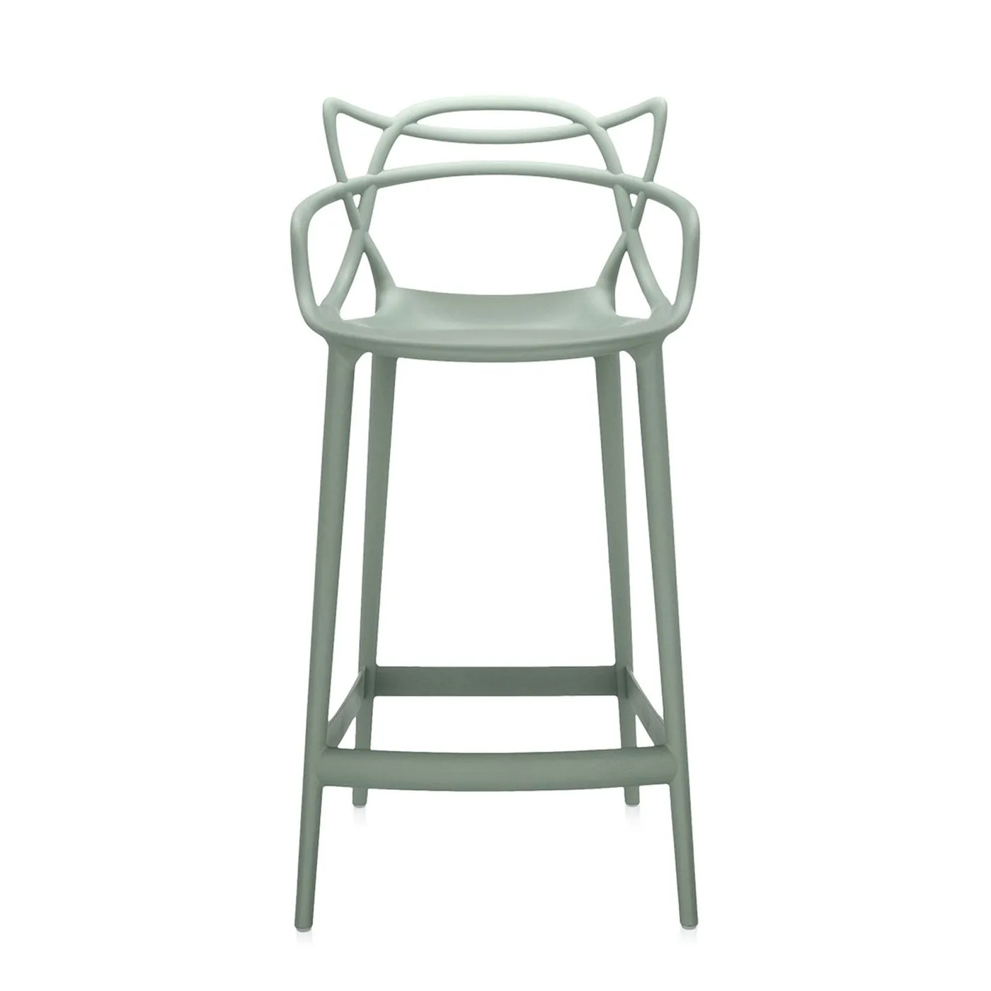 Kartell Masters Stool Medium Green Sage