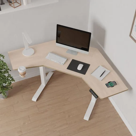 Gino Corner Height Adjustable Desk 3