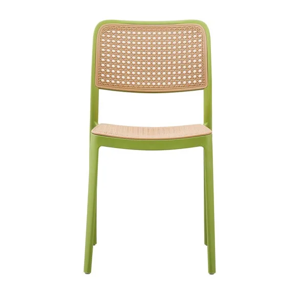 Fusion Living Plastic Cafe Dining Chair 3