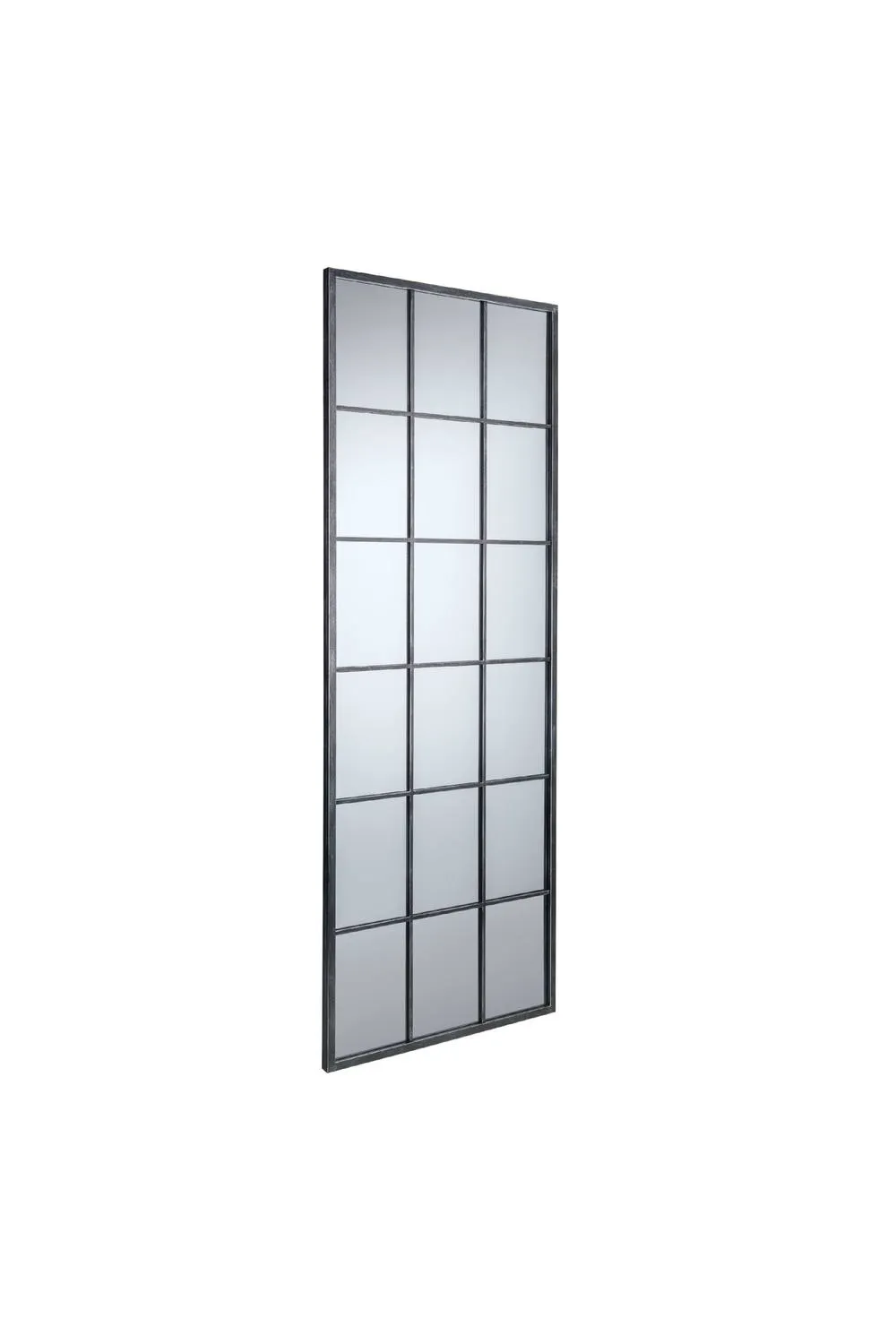 Julian Bowen Somma Window Lean-To Dressing Mirror in Silver 2