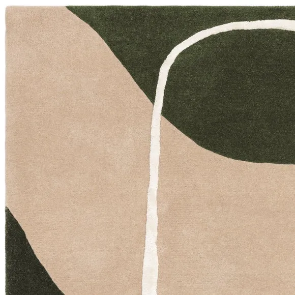 Asiatic Matrix Signature Moss Wool Rug 5