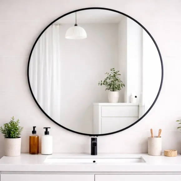 Fenestra Round Wall Mirror 2
