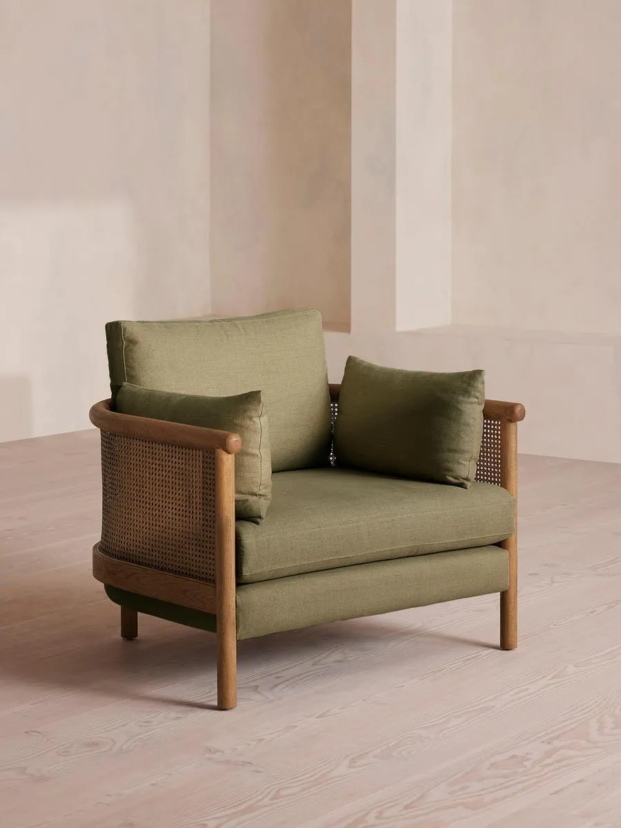 Sydney Armchair, Linen, Sage