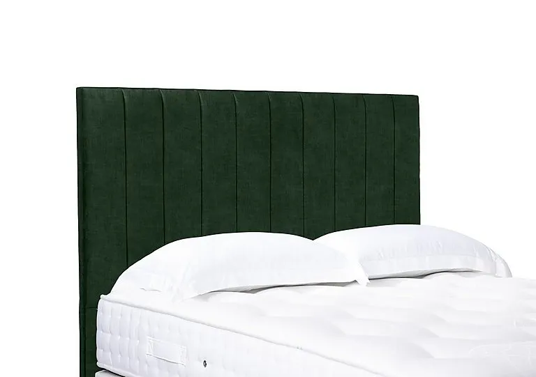 Artisan Collection Elyse High Floor Standing Headboard - Single - Tormaline Green