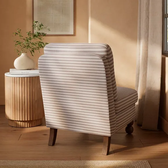 Pip Linford Stripe Accent Chair 2