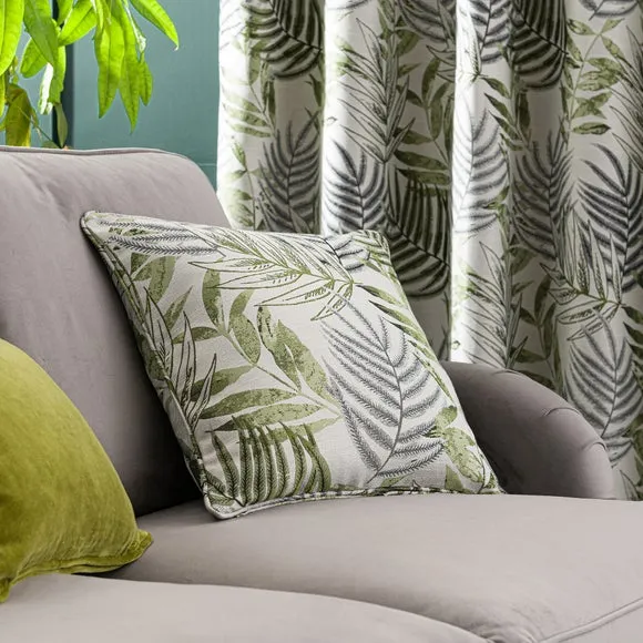 Leaf Jacquard Cushion 2