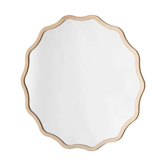 Yearn Wavy Round Wall Mirror 3