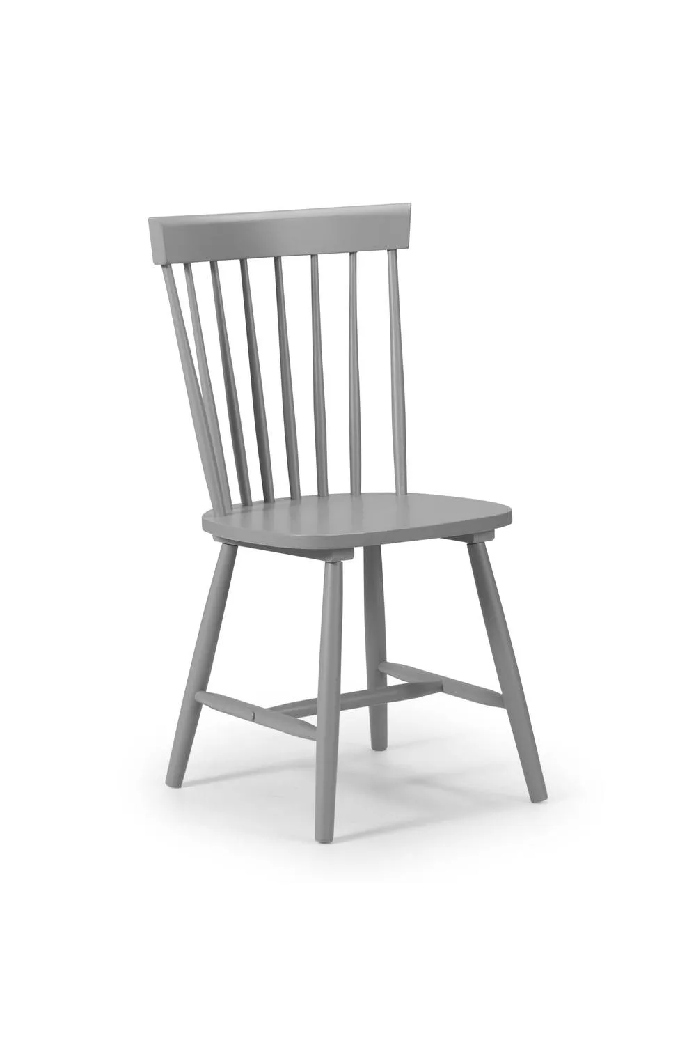 Julian Bowen Torino Spindle Back Dining Chair (Set of 2) in Grey 4